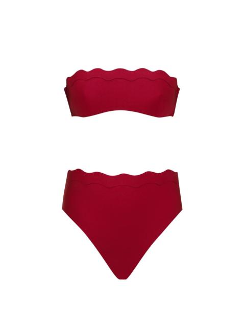 Zimmermann SUNDANCE WAVY BANDEAU BIKINI