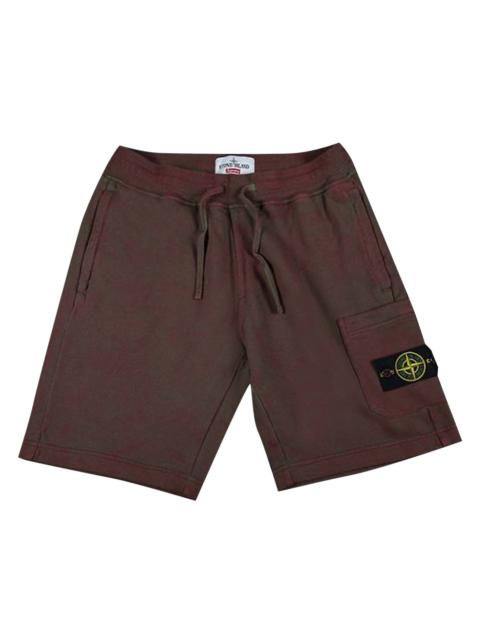 Supreme Stone Island Sweatshort 'Red'