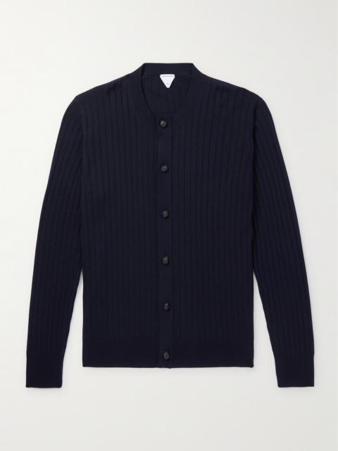 Bottega Veneta Ribbed Wool Cardigan
