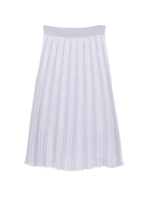 TORY BURCH pleated midi skirt