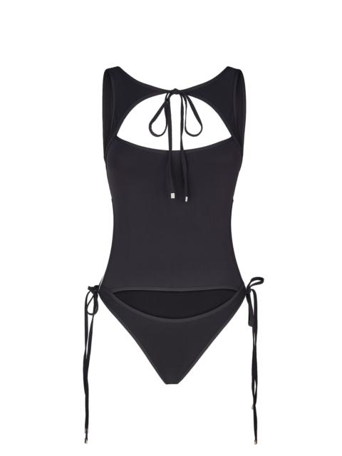 THE ATTICO BLACK ONE PIECE