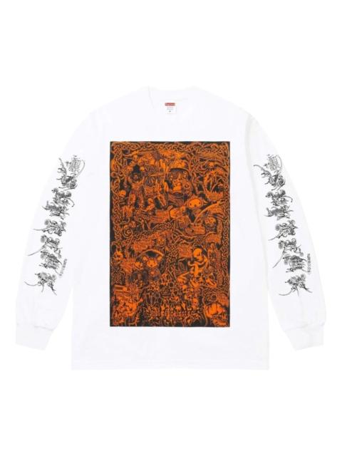 Supreme Supreme SS26 Wombat L/S T-Shirt 'White' SUP-SS26-013-WHT