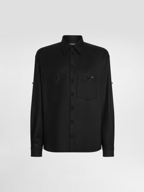 Dolce & Gabbana Oversized flannel shirt
