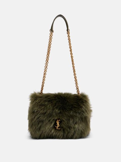 SAINT LAURENT Jamie 4.3 Mini shearling shoulder bag