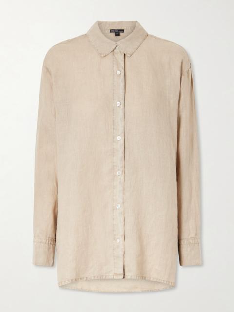 JAMES PERSE Linen-canvas Shirt