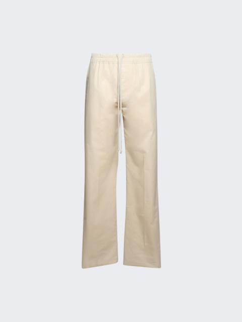 Rick Owens Dietrich Drawstring Pants Sand