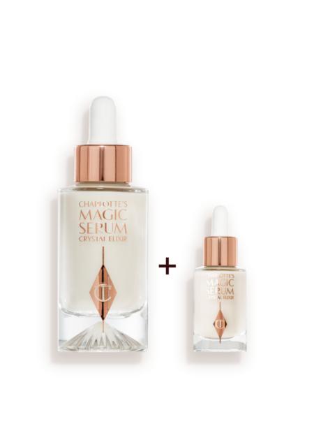 Charlotte Tilbury CHARLOTTE’S MAGIC SERUM CRYSTAL ELIXIR FULL-SIZE + TRAVEL-SIZE DUO 30ML + FREE 10ML