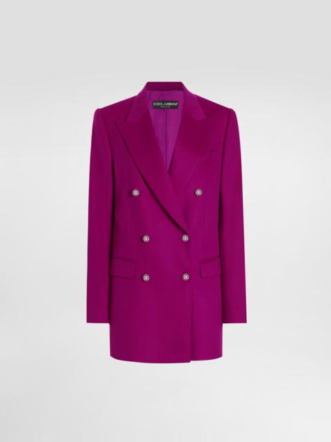 Dolce & Gabbana Oversize double-breasted cashmere jacket