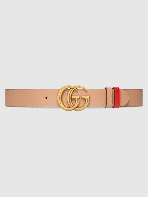 GUCCI GG Marmont reversible wide belt