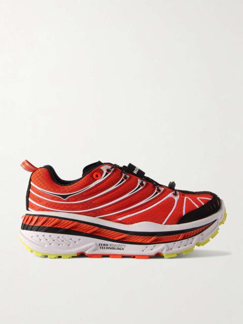 HOKA ONE ONE Stinson EVO OG rubber-trimmed mesh sneakers