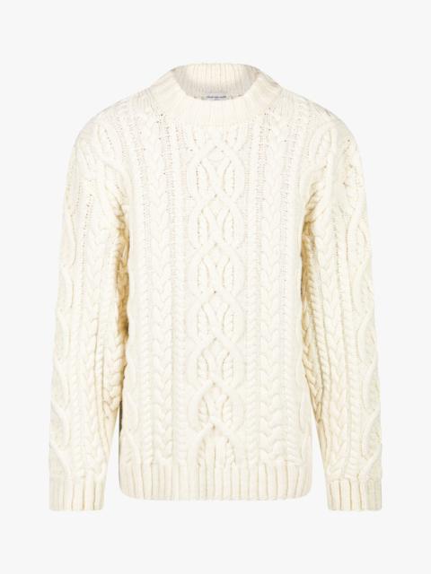 Dries Van Noten CABLE KNIT SWEATER