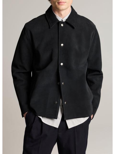 Vince Split Suede Coaches Jacket