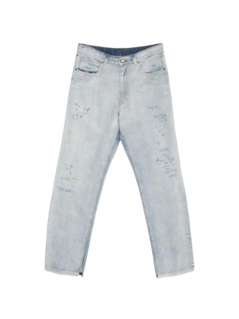 MM6 Maison Margiela distressed jeans