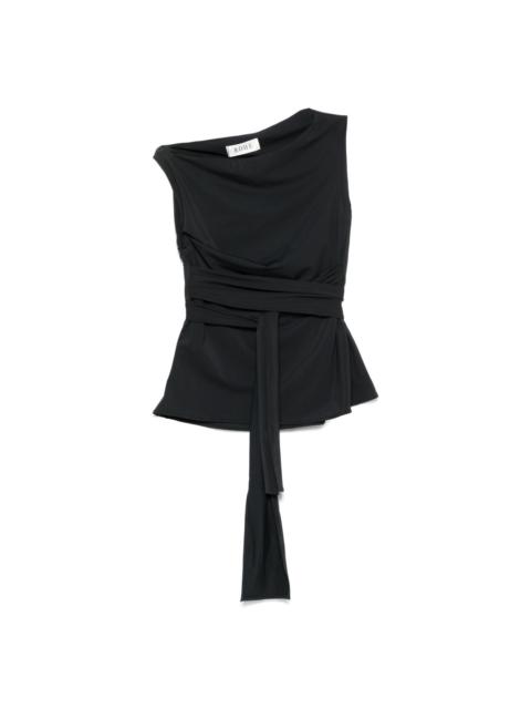 one-shoulder top