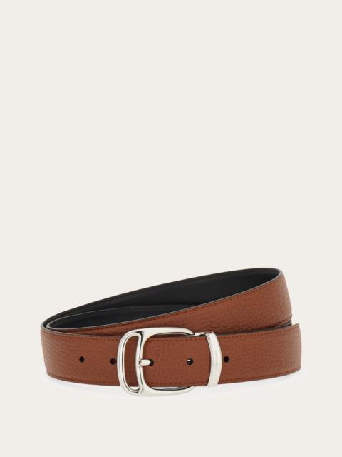 FERRAGAMO Reversible and adjustable belt