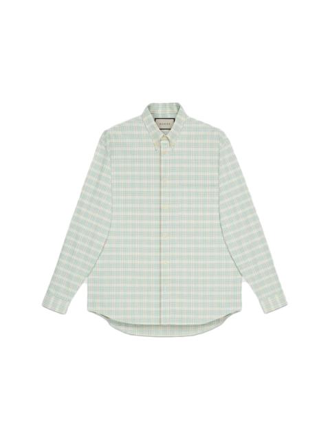 GUCCI Gucci x The North Face Button-Down Shirt White/Green