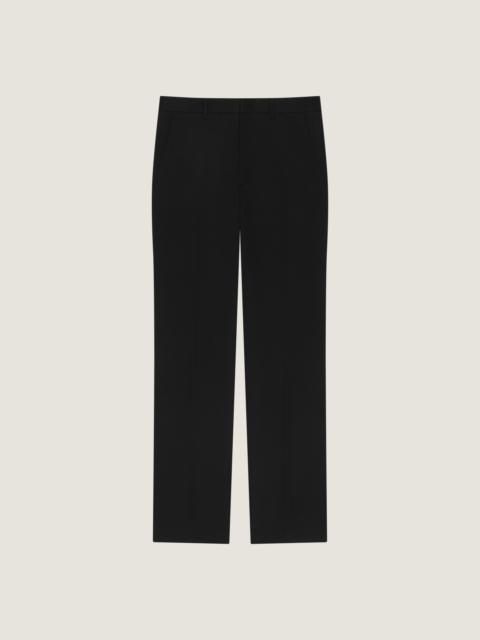 Givenchy STRAIGHT LEG TAILORED TROUSERS IN WOOL