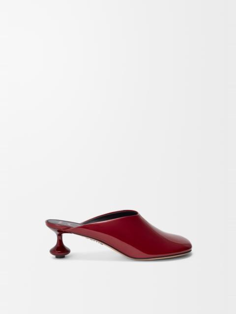 Loewe Toy mule in soft patent lambskin