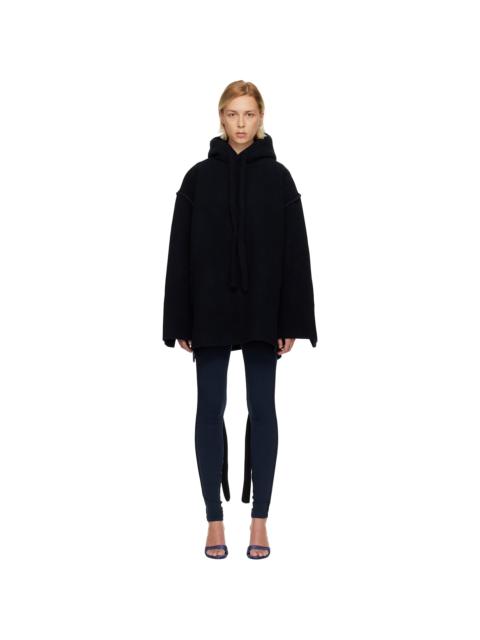 OTTOLINGER Navy Felted Scuba Anorak