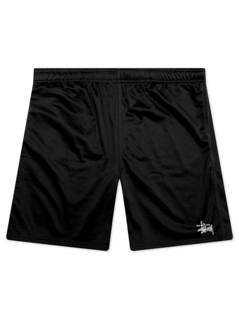 Stüssy MESH BASIC SHORTS - BLACK