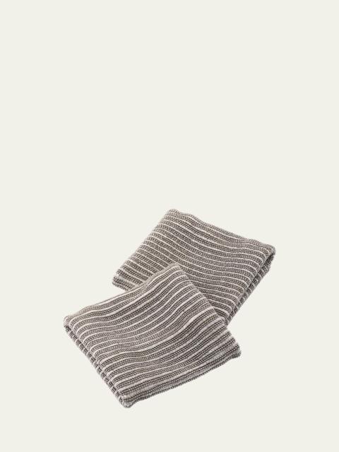 Brunello Cucinelli Monili Jersey Stretch Wristbands