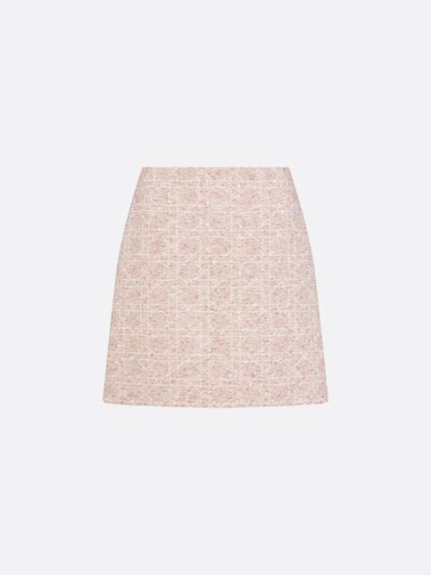 Dior Macrocannage Miniskirt