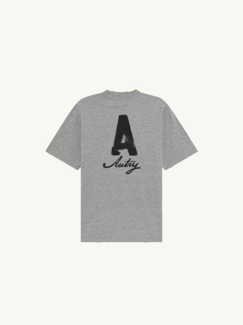 AUTRY HERITAGE T-SHIRT WITH WASHED EFFECT UNISEX