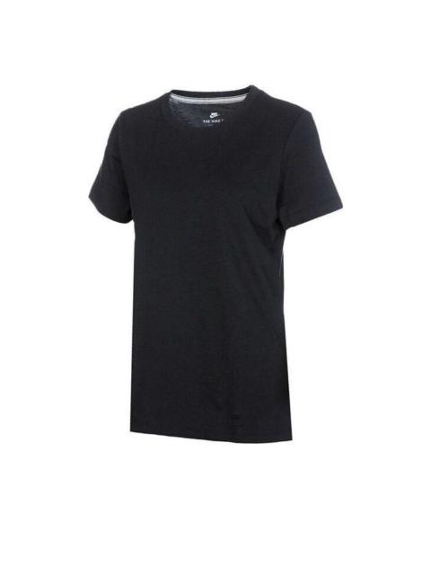 Nike (WMNS) Nike Training Athletic T-Shirt 'Black' CD2605-010