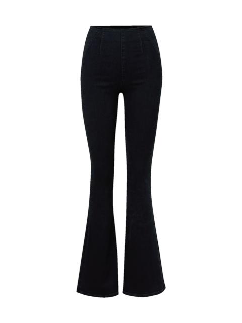 VERONICA BEARD BEVERLY OFF-DUTY SKINNY-FLARE JEAN