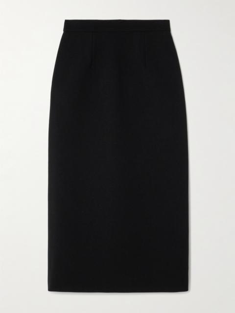 Roksanda Amel Two-tone Crepe Midi Skirt