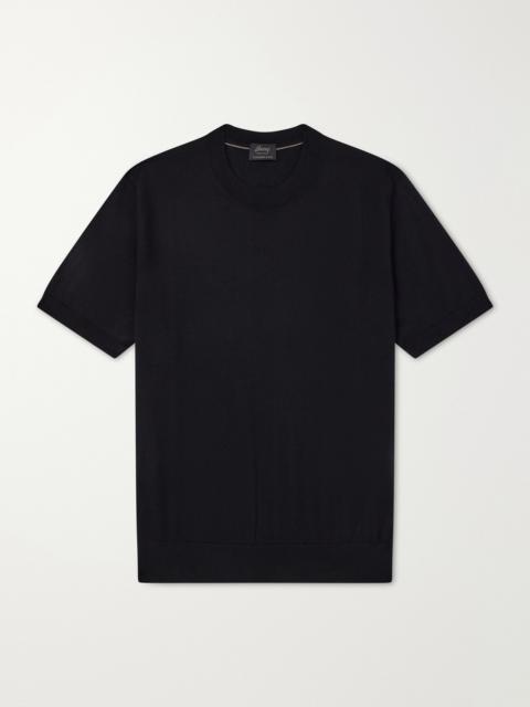 Brioni Cashmere and Silk-Blend T-Shirt
