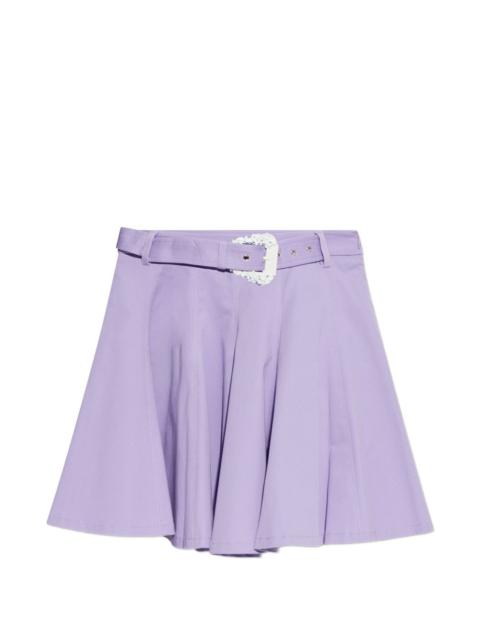 VERSACE JEANS COUTURE A-line belted skirt