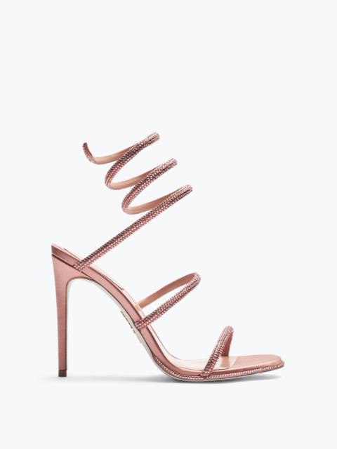 RENE CAOVILLA Cleo Rose Gold Sandal 105