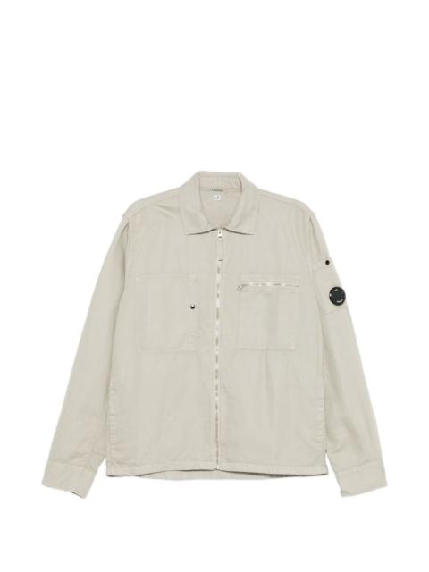C.P. Company Lens-detail zip-up overshirt