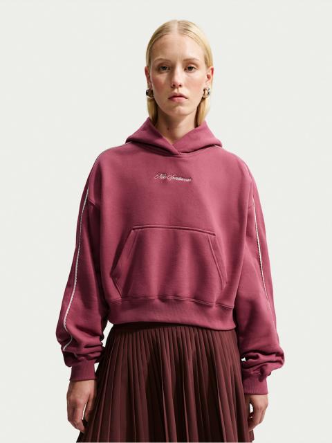 Nike Nike Studio Fleece Medium Weight Women's Cropped Pullover Hoodie
