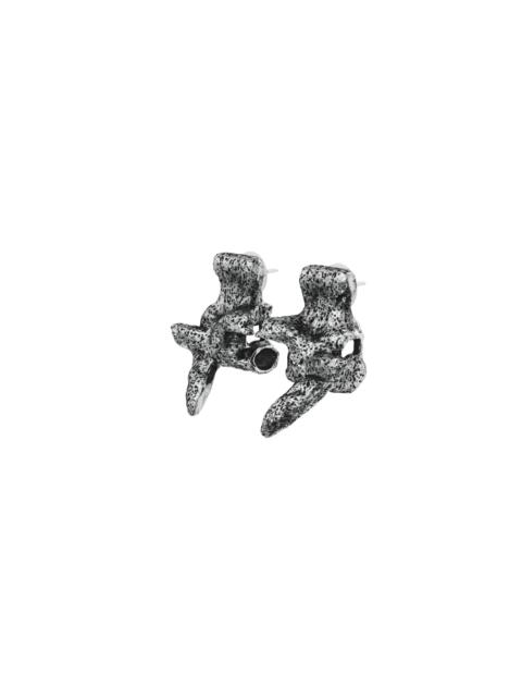 Diesel SILVER-TONE STUD EARRINGS