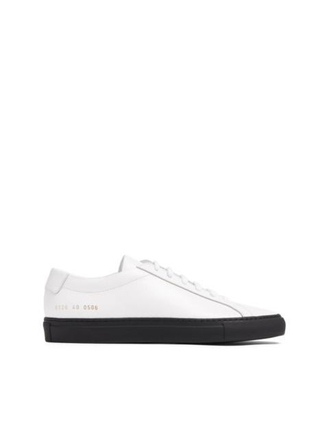 Common Projects lace-up contrasting sole sneakers