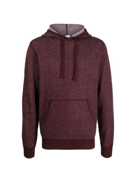 Aspesi marl-knit wool hoodie