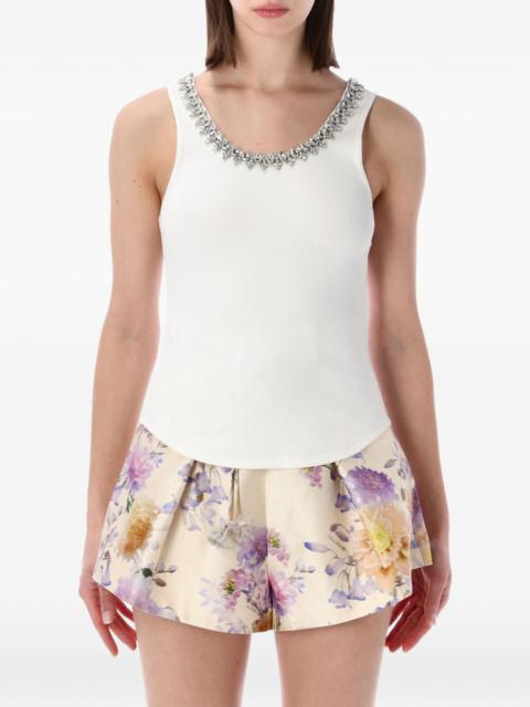 Zimmermann embellished sleeveless tank top