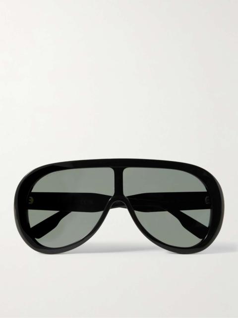 GUCCI Aviator-Style Acetate Sunglasses