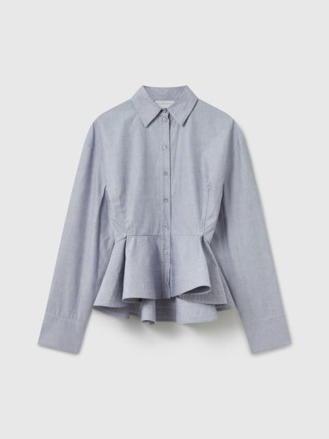 Stella McCartney Chambray Peplum Shirt