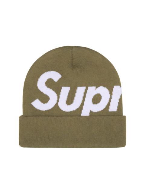 Supreme big logo beanie | REVERSIBLE
