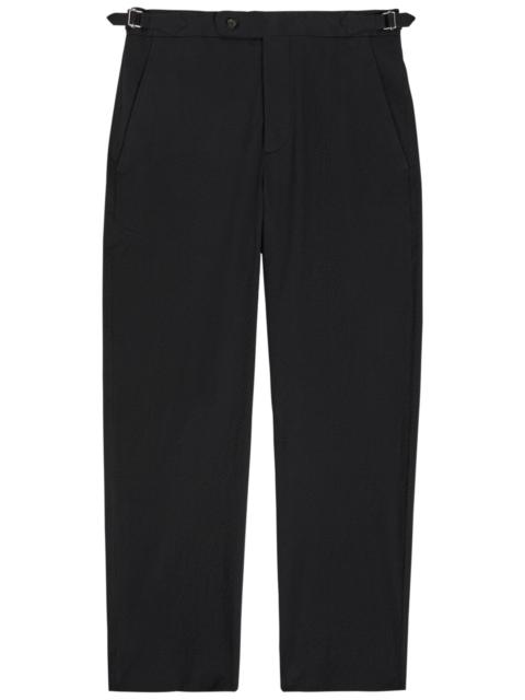 BODE Bode Straight-leg Seersucker Trousers