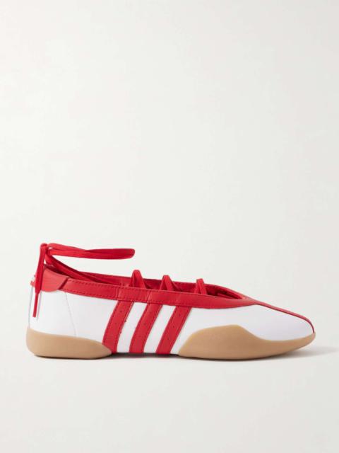 adidas Originals Taekwondo Mei Ballet leather sneakers Red