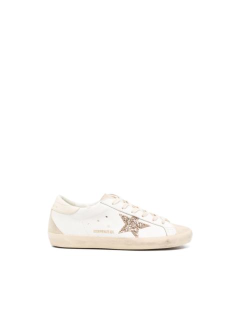 Golden Goose x Browns superstar glitter-patch sneakers