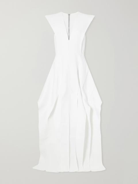 MATICEVSKI Acumen Paneled Crepe Gown