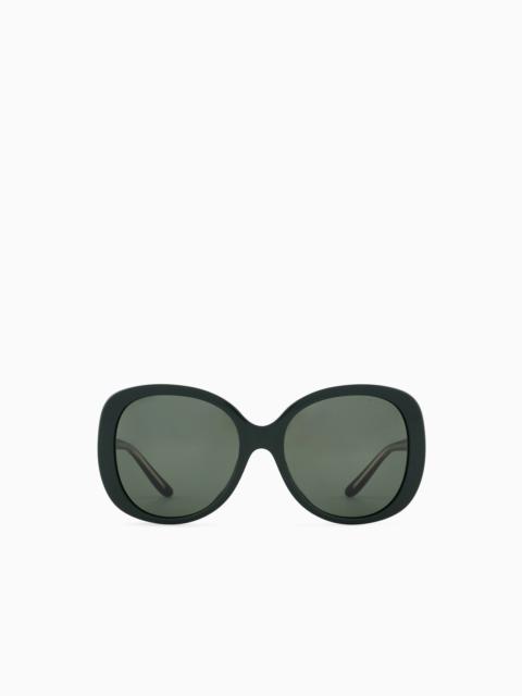 GIORGIO ARMANI WOMEN’S ROUND SUNGLASSES