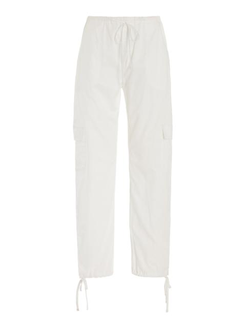 LESET Yoko Cotton Cargo Pants white