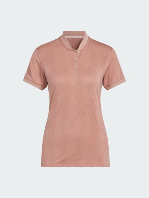 adidas Ultimate365 Diamond Jacquard Polo Shirt
