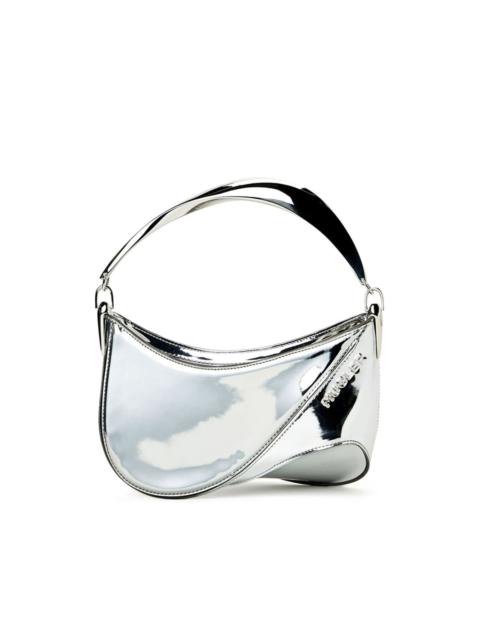 MUGLER small Spiral Curve 01 foiled tote bag
